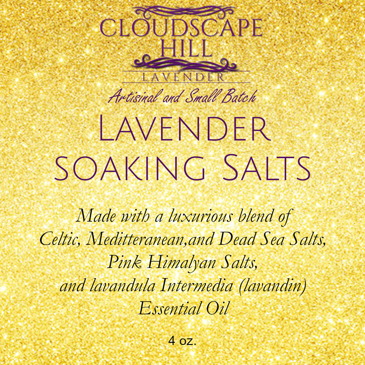 Tranquility Soaking Salts