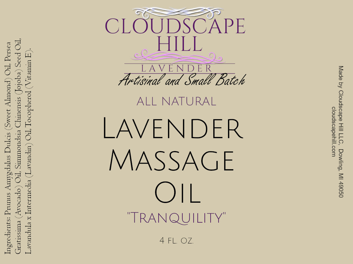 Tranquility Blend Massage Oil