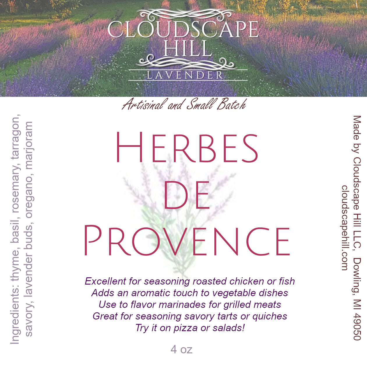 Herbes de Provence Seasoning Blend