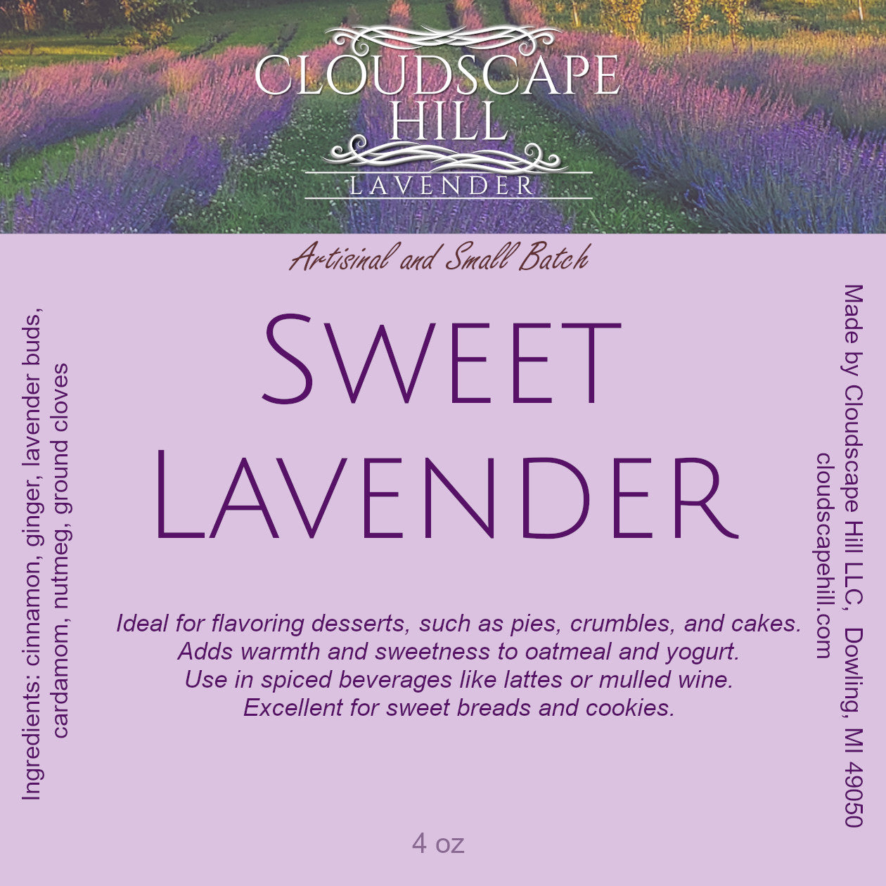 Sweet Lavender Seasoning Blend