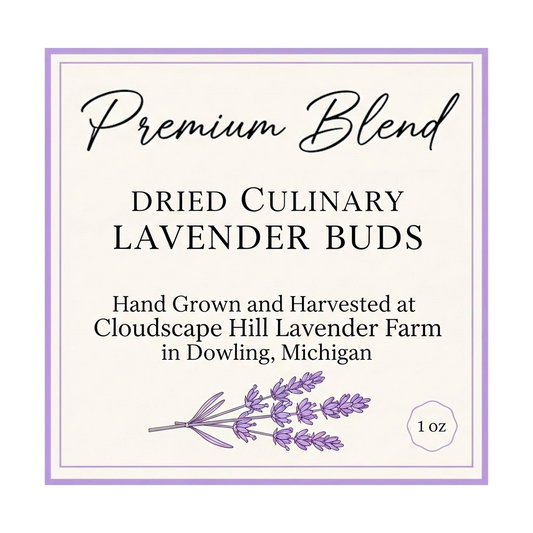 Culinary Lavender Buds, Premium Blend