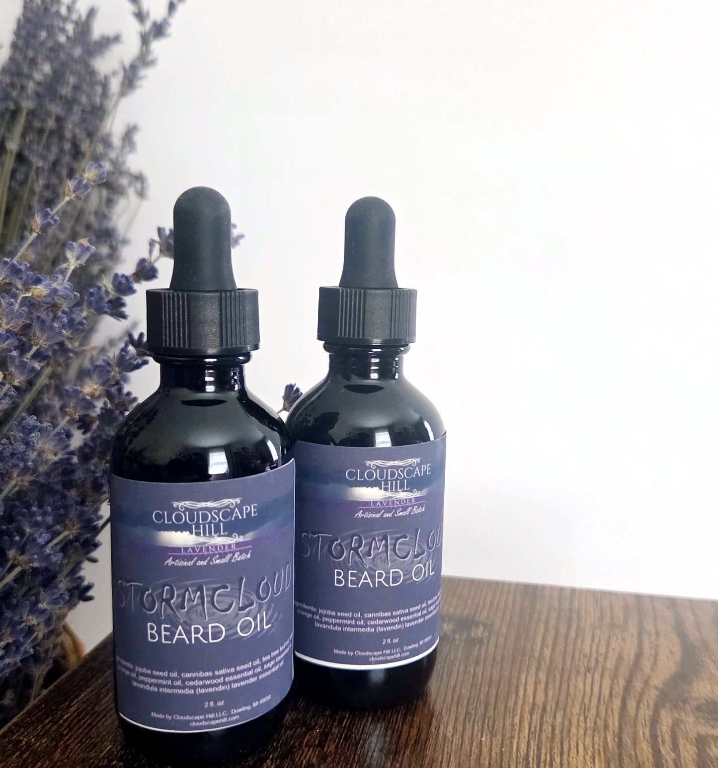 'Stormcloud' Lavender Beard Oil