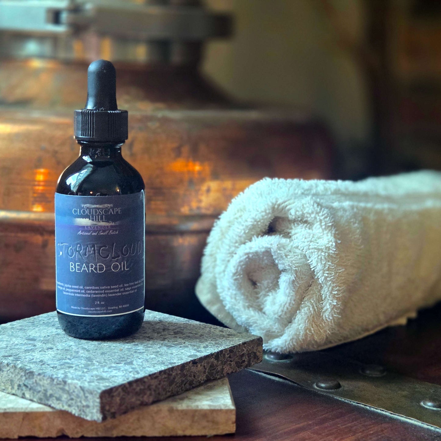 'Stormcloud' Lavender Beard Oil