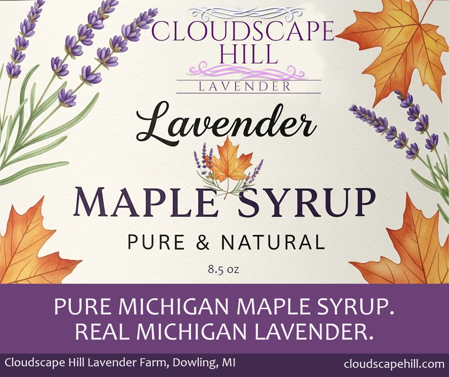 Lavender Maple Syrup