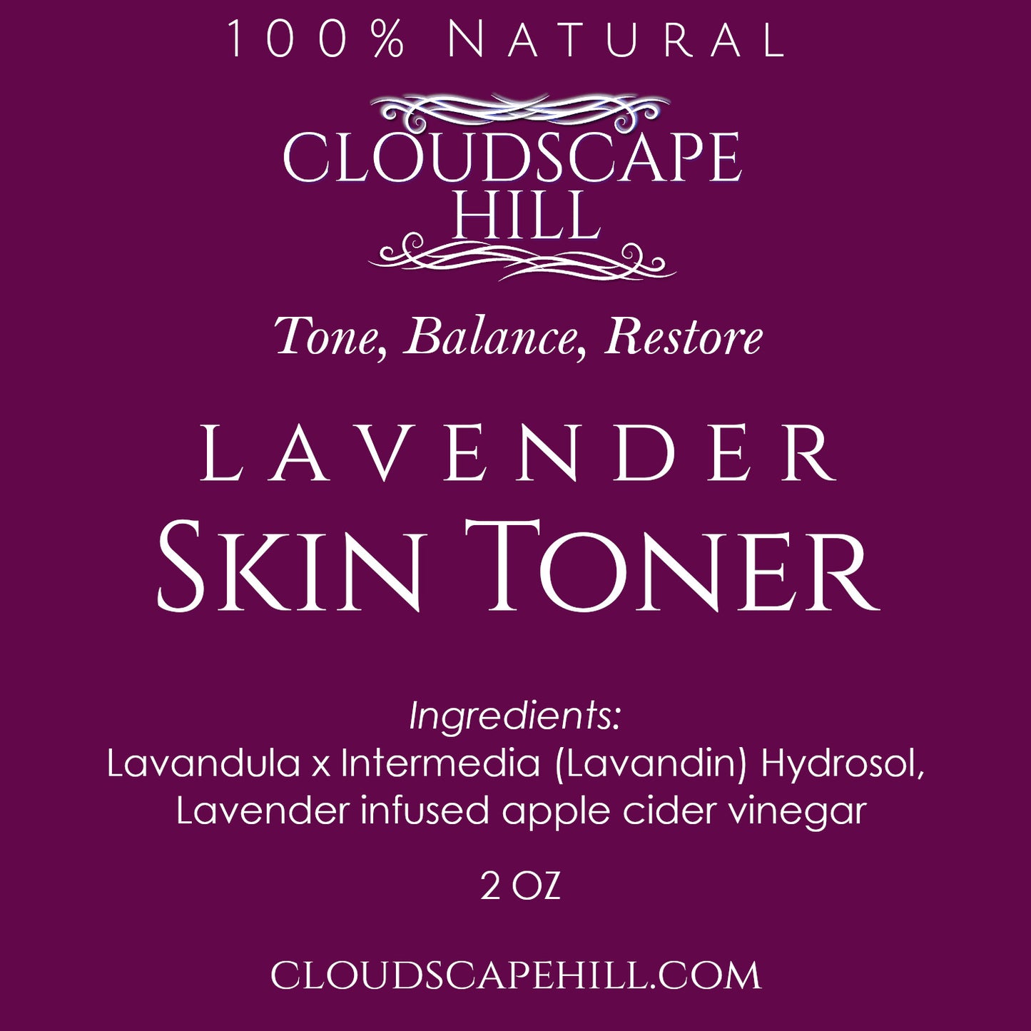 Lavender Skin Toner